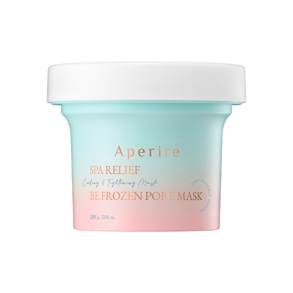 Aperire Spa Relief Be Frozen Pore Mask 200 gr - Mascarilla facial Aperire Spa Relief Be Frozen para poros 200 gr