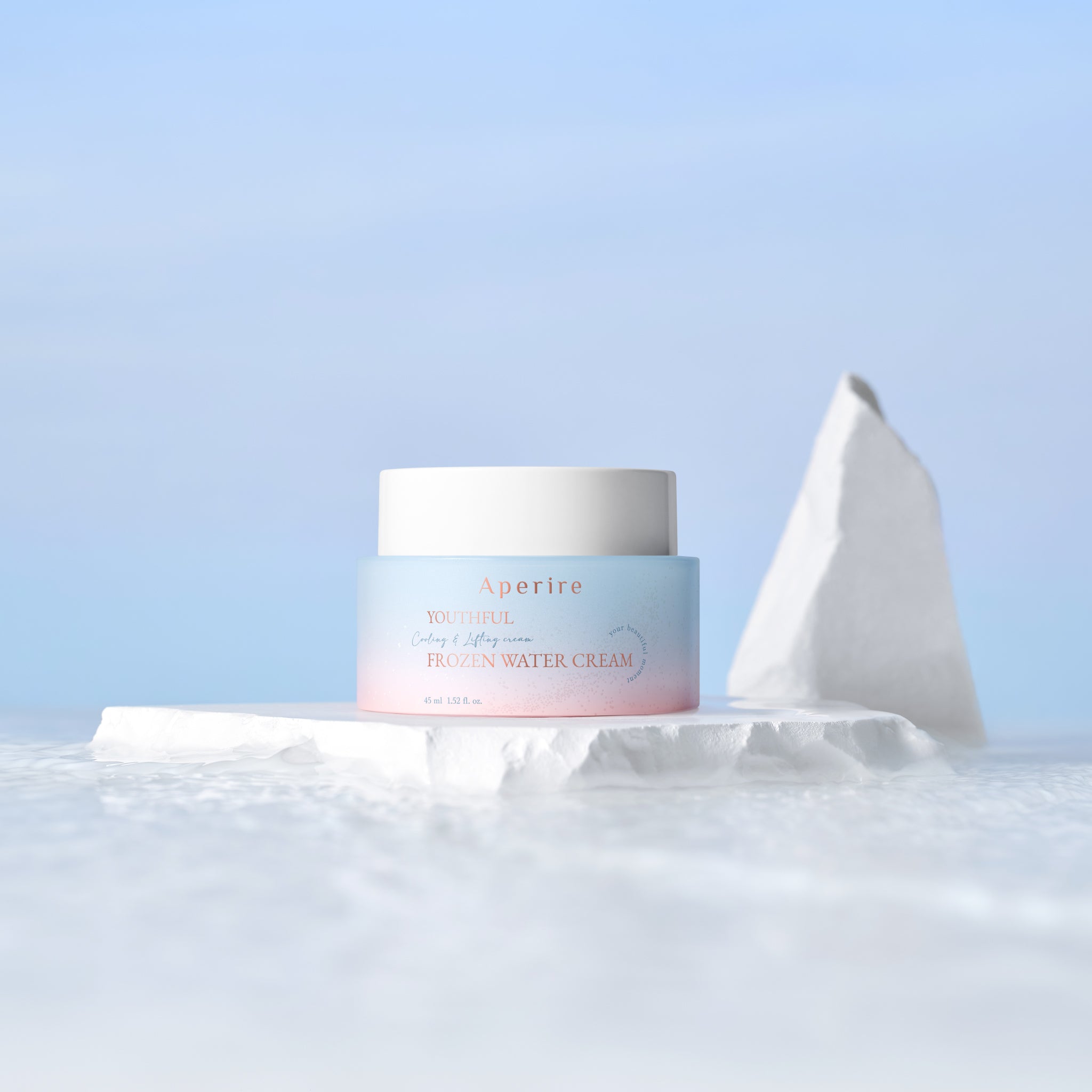 Aperire Youthful Frozen Water Cream - Crema de agua helada rejuvenecimiento Aperire