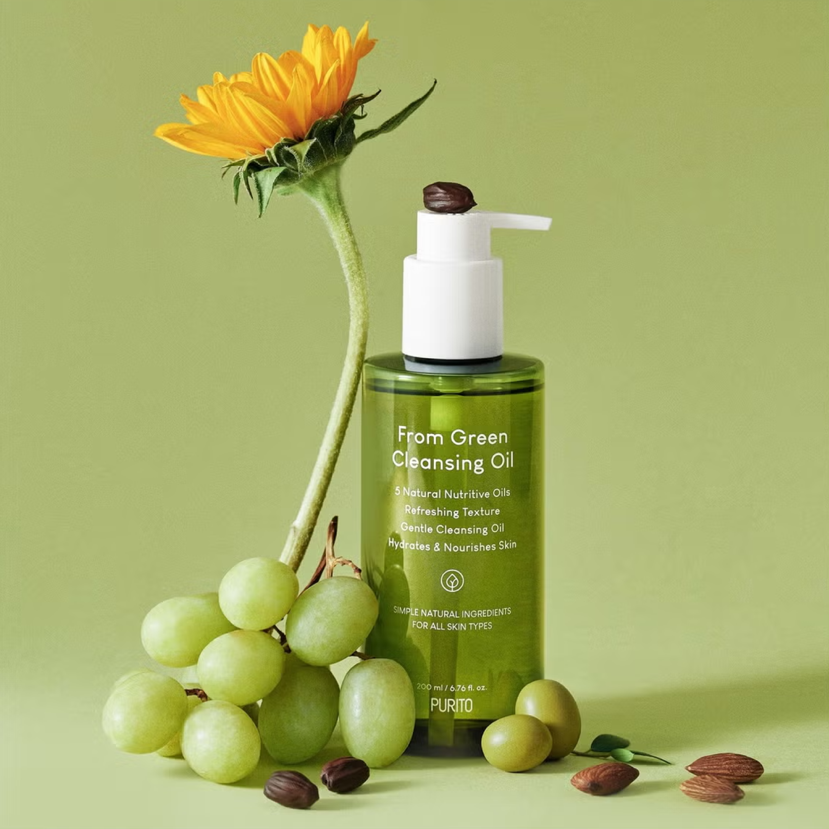 PURITO From Green Cleansing Oil Renewal 200ml - Aceite limpiador