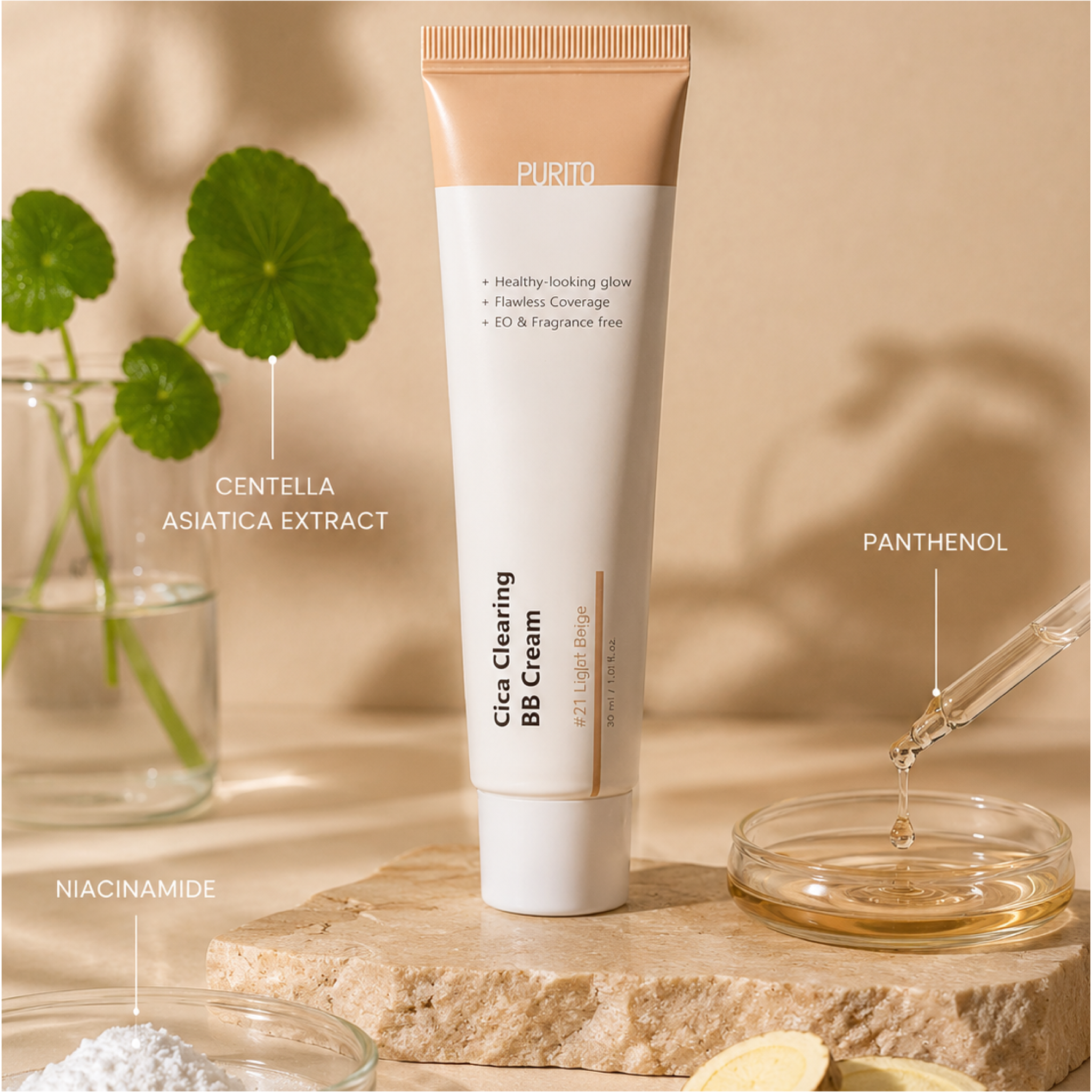 Purito Cica Clearing BB Cream 30ml