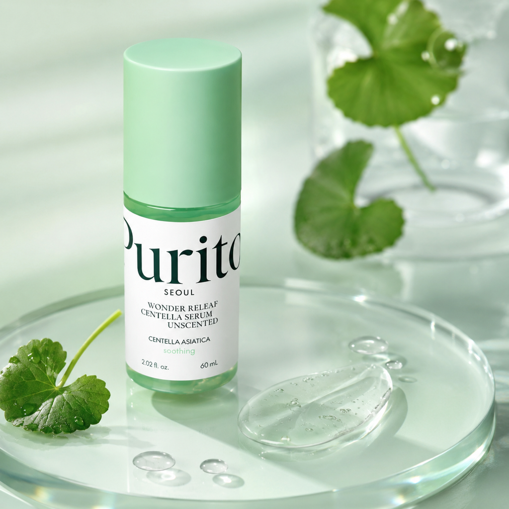 PURITO Wonder Releaf Centella Serum Unscented 60ml - PURITO Wonder Releaf Centella Serum Sin Perfume 60ml