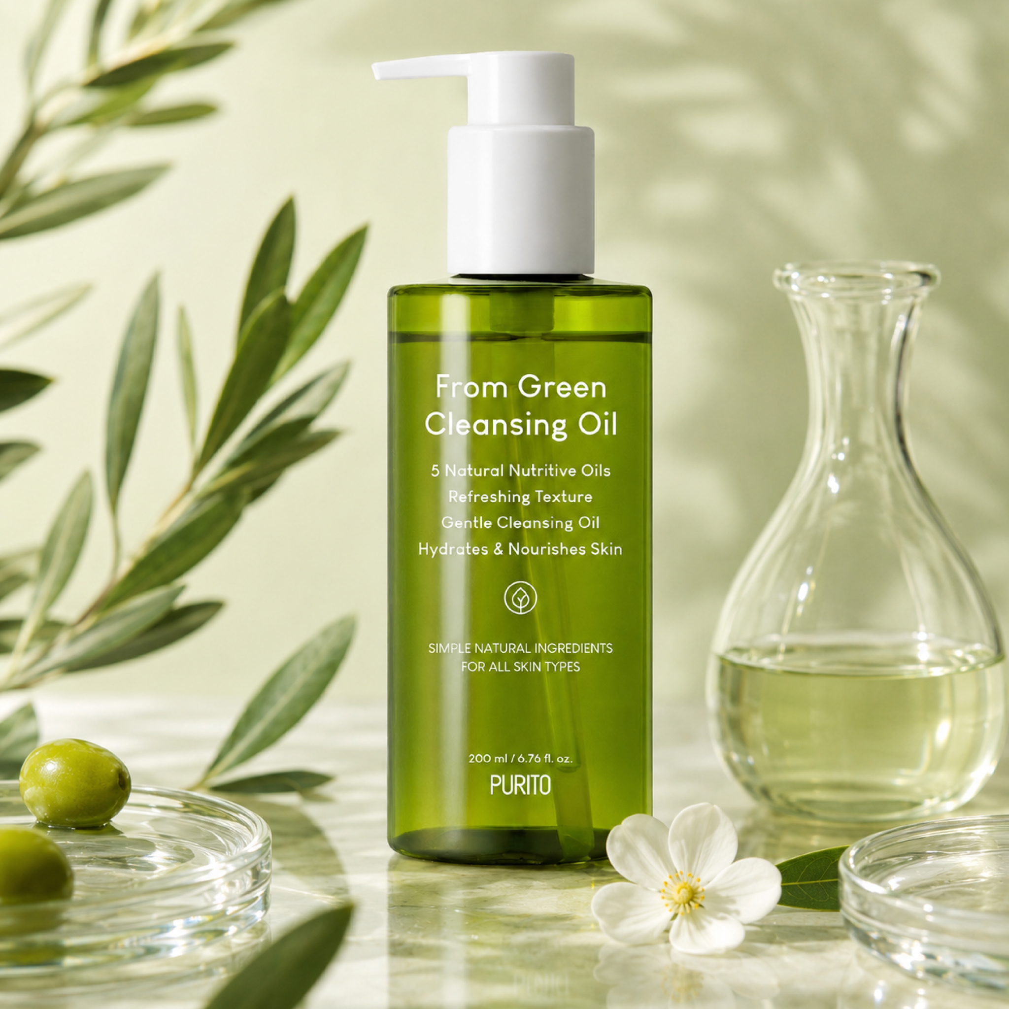 PURITO From Green Cleansing Oil Renewal 200ml - Aceite limpiador