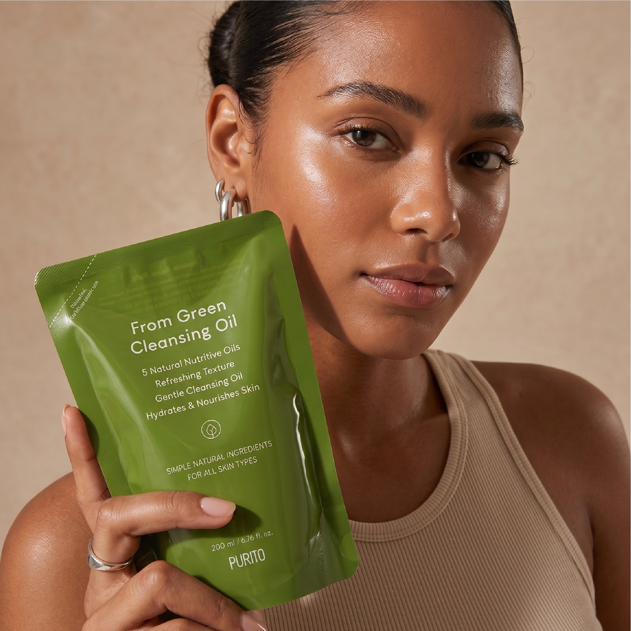 PURITO From Green Cleansing Oil Refill Pouch /200ml