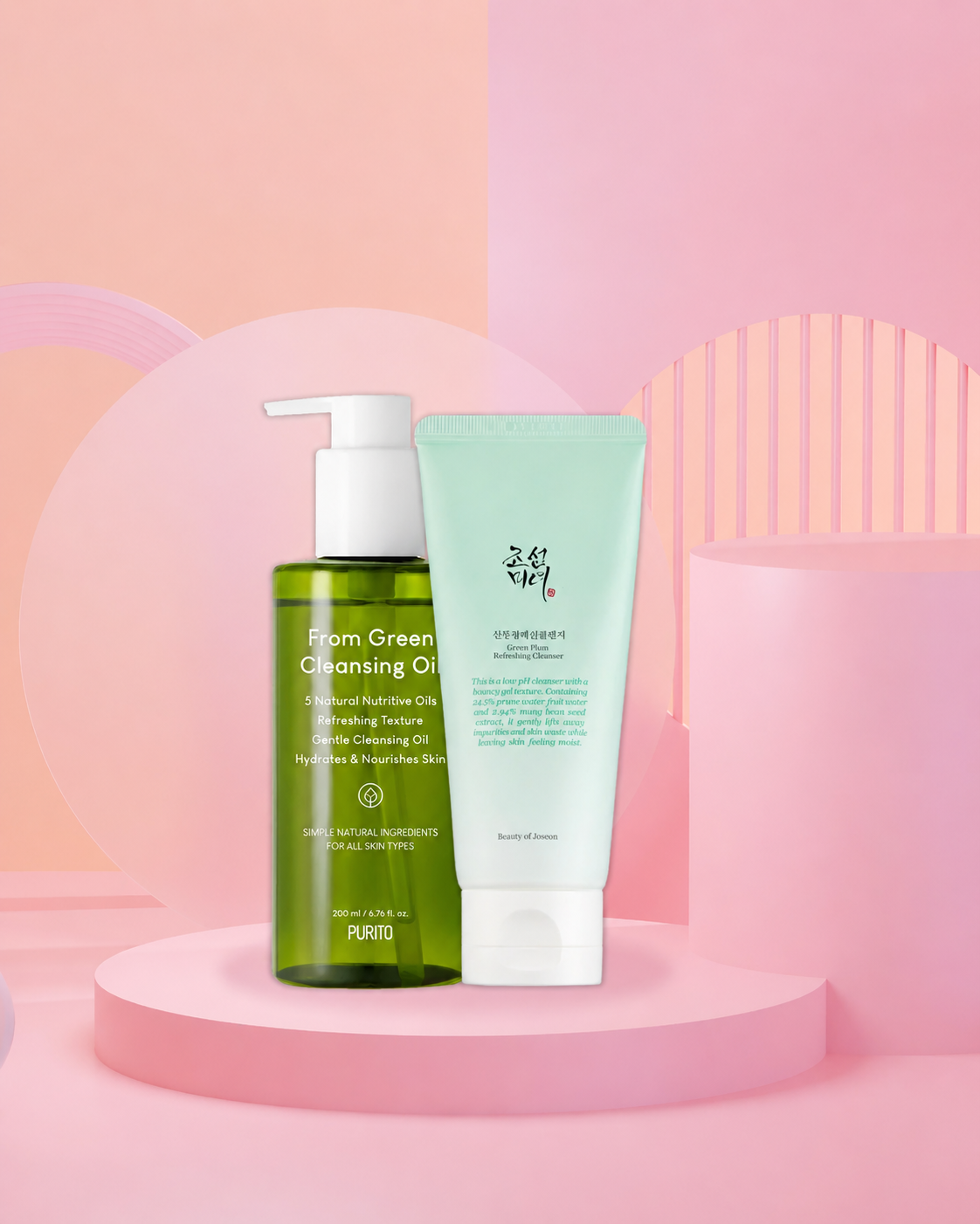 Set Doble Limpieza Coreana – Purito & Beauty of Joseon