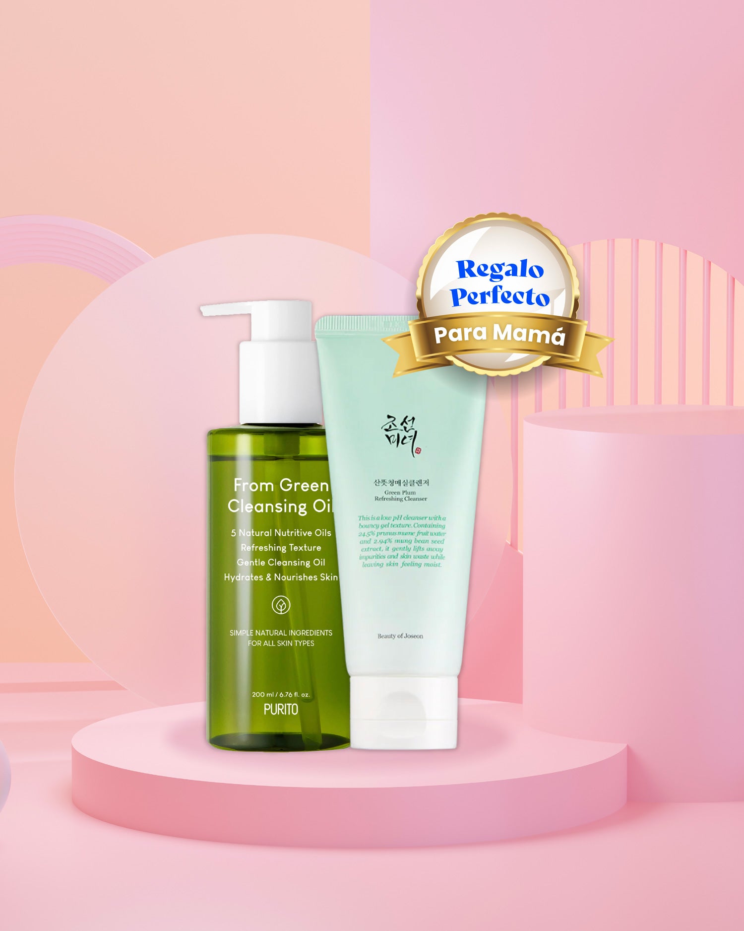 Set Doble Limpieza Coreana – Purito & Beauty of Joseon